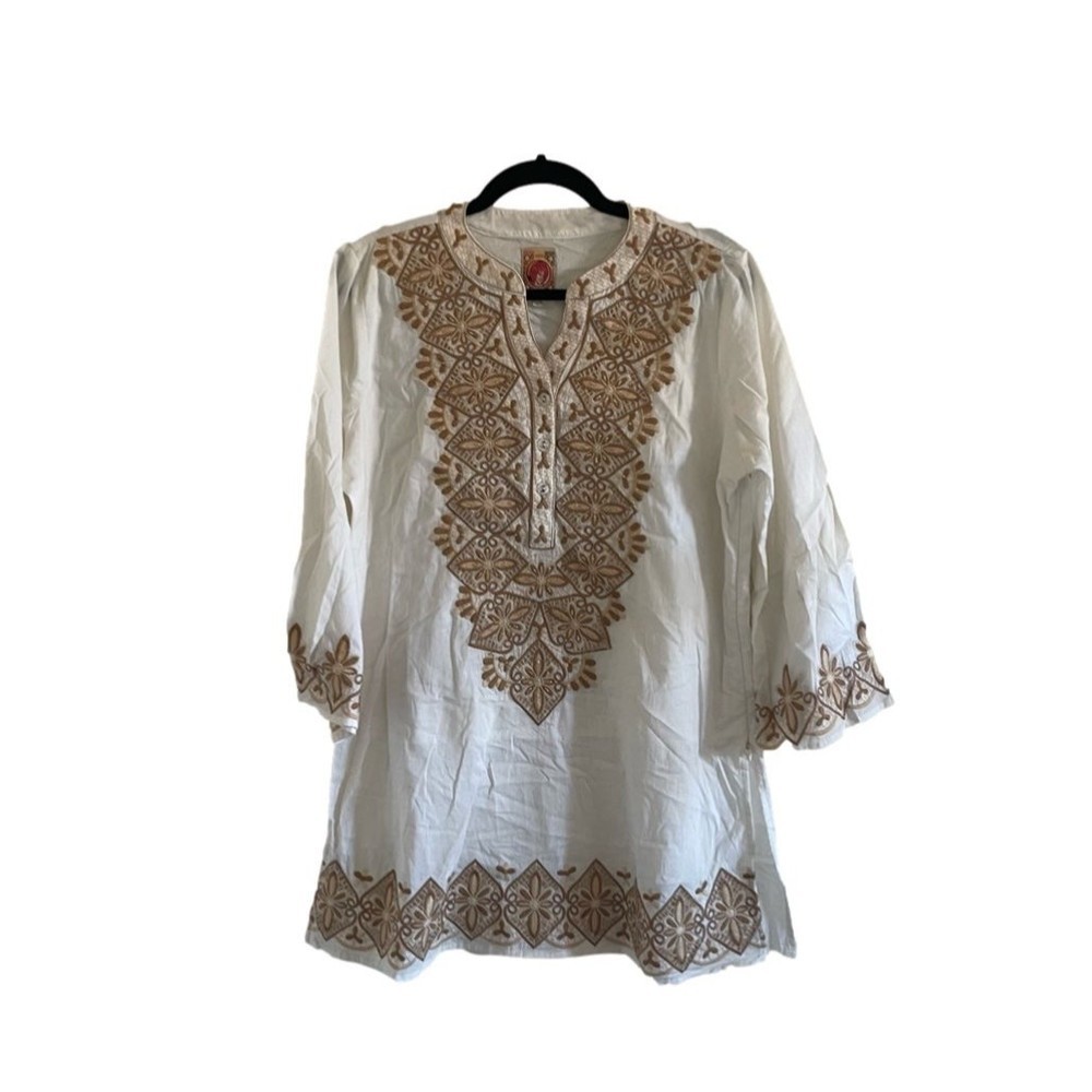 BEAUTIFUL Embroidered tunic dress size large